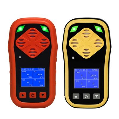 YA-CDX4 Персональный четырехгазовый монитор H2s CO O2 CH4 4 в 1 Газовый монитор портативный ATEX сертифицированный