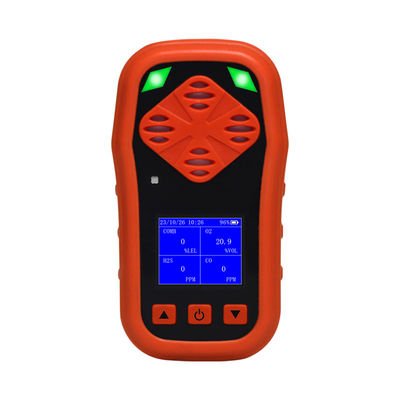 Портативный детектор газа Yaoan Multi Gas Detector O2/CO/H2S/COMB Газоутековый счетчик с ЖК-экраном