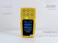 BTQ-YA-C100FT портативный детектор газа портативный детектор газа 6 в 1 с CE FCC ROSH